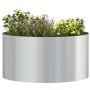 Macetero de metal gris Galvanizado Metal Pequeño by , Pots and planters - Ref: Foro24-873616, Price: 31,48 €, Discount: %
