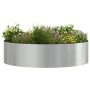 Maceta de Acero Inoxidable Acero inoxidable Grande von , Töpfe und Pflanzgefäße - Ref: Foro24-873628, Preis: 53,32 €, Rabatt: %