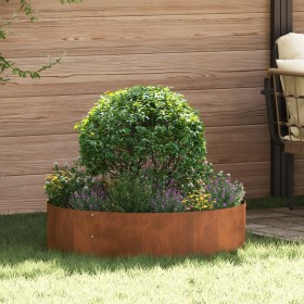 Macetero de Acero Marrón Acero Corten Grande Duradero by , Pots and planters - Ref: Foro24-873632, Price: 40,37 €, Discount: %