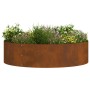 Macetero de Acero Marrón Acero Corten Grande Duradero von , Töpfe und Pflanzgefäße - Ref: Foro24-873632, Preis: 40,37 €, Raba...