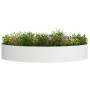 Maceta Blanca de Metal Blanca Metal Grande Maceta Blanca von , Töpfe und Pflanzgefäße - Ref: Foro24-873636, Preis: 49,57 €, R...