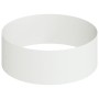 Macetero de Metal Acero/Blanco Acero Recubierto en Polvo Grande by , Pots and planters - Ref: Foro24-873649, Price: 60,79 €, ...