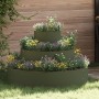 Macetero de Metal Acero/verde oliva Acero Ø 90 cm Modular | Foro24.es | Tu tienda online para hogar, jardín y más Foro24.es