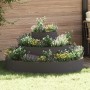 Macetero de Metal Acero/Negro Acero Grande by , Pots and planters - Ref: Foro24-873655, Price: 66,32 €, Discount: %