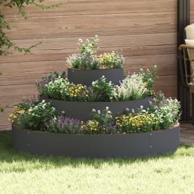 Macetero de Metal Acero Ø 120 cm Inserts Decorativos by , Pots and planters - Ref: Foro24-873657, Price: 69,71 €, Discount: %