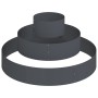 Macetero de Metal Acero Ø 120 cm Inserts Decorativos by , Pots and planters - Ref: Foro24-873657, Price: 69,71 €, Discount: %