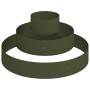 Macetero de metal Acero/Verde oliva Acero con recubrimiento en polvo by , Pots and planters - Ref: Foro24-873658, Price: 69,7...