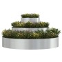 Macetero de Metal Acero galvanizado Ø 120 cm Duradero von , Töpfe und Pflanzgefäße - Ref: Foro24-873660, Preis: 57,03 €, Raba...