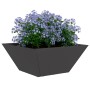Macetero de Metal Negro Metal 35 x 35 x 15 cm Durable Cuadrado | Foro24.es | Tu tienda online para hogar, jardín y más Foro24.es