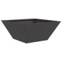 Macetero de Metal Negro Metal 35 x 35 x 15 cm Durable Cuadrado | Foro24.es | Tu tienda online para hogar, jardín y más Foro24.es