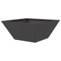 Macetero de Metal Negro Metal 35 x 35 x 15 cm Durable Cuadrado | Foro24.es | Tu tienda online para hogar, jardín y más Foro24.es