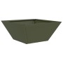 Macetero de Metal Verde Oliva Metal Mediano | Foro24.es | Tu tienda online para hogar, jardín y más Foro24.es