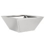 Macetero de Metal Acero inoxidable 35 x 35 x 15 cm | Foro24.es | Tu tienda online para hogar, jardín y más Foro24.es