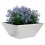 Macetero de Metal Acero inoxidable 35 x 35 x 15 cm | Foro24.es | Tu tienda online para hogar, jardín y más Foro24.es