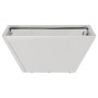 Macetero de Metal Acero inoxidable 35 x 35 x 15 cm | Foro24.es | Tu tienda online para hogar, jardín y más Foro24.es