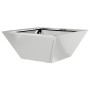 Macetero de Metal Acero Galvanizado 35 x 35 x 15 cm Maceteros | Foro24.es | Tu tienda online para hogar, jardín y más Foro24.es