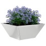 Juego de Maceteros de Metal Acero Galvanizado 35 x 35 x 15 cm de , Maceteros y jardineras - Ref: Foro24-873807, Precio: 70,66...