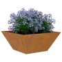Macetero de Metal Acero Resistente a Climas 35 x 35 x 15 cm | Foro24.es | Tu tienda online para hogar, jardín y más Foro24.es