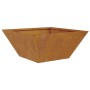 Macetero de Metal Acero Resistente a Climas 35 x 35 x 15 cm | Foro24.es | Tu tienda online para hogar, jardín y más Foro24.es