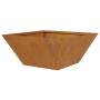 Macetero de Metal Acero Resistente a Climas 35 x 35 x 15 cm | Foro24.es | Tu tienda online para hogar, jardín y más Foro24.es