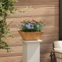 Maceteros de Metal Acero de Intemperie 35 x 35 x 15 cm | Foro24.es | Tu tienda online para hogar, jardín y más Foro24.es