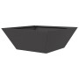 Macetero de Metal Negro Metal 40 x 40 x 15 cm Duradero von , Töpfe und Pflanzgefäße - Ref: Foro24-873810, Preis: 35,66 €, Rab...