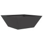 Macetero Metálico Negro Metal 40 x 40 x 15 cm Maceteros | Foro24.es | Tu tienda online para hogar, jardín y más Foro24.es
