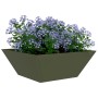 Macetero de Metal Verde Oliva Metal 40 x 40 x 15 cm Rectangular | Foro24.es | Tu tienda online para hogar, jardín y más Foro24.es