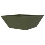 Macetero de Metal Verde Oliva Metal 40 x 40 x 15 cm Rectangular | Foro24.es | Tu tienda online para hogar, jardín y más Foro24.es