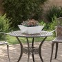Macetero de Metal Acero Inoxidable 40 x 40 x 15 cm | Foro24.es | Tu tienda online para hogar, jardín y más Foro24.es