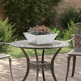 Macetero de Metal Acero Inoxidable 40 x 40 x 15