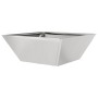 Macetero de Metal Acero Inoxidable 40 x 40 x 15 cm | Foro24.es | Tu tienda online para hogar, jardín y más Foro24.es
