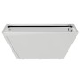Macetero de Metal Acero Inoxidable 40 x 40 x 15 cm Duradero | Foro24.es | Tu tienda online para hogar, jardín y más Foro24.es