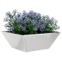 Macetero de acero Acero galvanizado 40 x 40 x 15 cm | Foro24.es | Tu tienda online para hogar, jardín y más Foro24.es