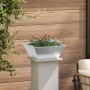 Macetero de acero Acero galvanizado 40 x 40 x 15 cm | Foro24.es | Tu tienda online para hogar, jardín y más Foro24.es