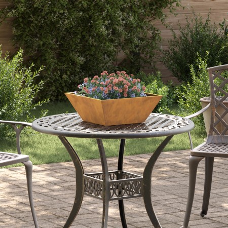 Maceteros de metal Acero corten 40 x 40 x 15 cm | Foro24.es | Tu tienda online para hogar, jardín y más Foro24.es