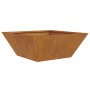 Maceteros de metal Acero corten 40 x 40 x 15 cm | Foro24.es | Tu tienda online para hogar, jardín y más Foro24.es