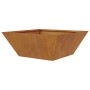 Maceteros de metal Acero corten 40 x 40 x 15 cm | Foro24.es | Tu tienda online para hogar, jardín y más Foro24.es