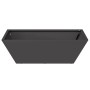 Macetero de Metal Negro Metal 50 x 50 x 15 cm Inlays Decorativas von , Töpfe und Pflanzgefäße - Ref: Foro24-873824, Preis: 40...