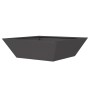 Macetero de Metal Negro Metal 50 x 50 x 15 cm Inlays Decorativas von , Töpfe und Pflanzgefäße - Ref: Foro24-873824, Preis: 40...