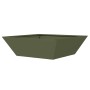 Macetero de Metal Verde Oliva Metal 50 x 50 x 15 cm | Foro24.es | Tu tienda online para hogar, jardín y más Foro24.es