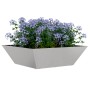 Macetero de Metal Acero inoxidable 50 x 50 x 15 cm | Foro24.es | Tu tienda online para hogar, jardín y más Foro24.es