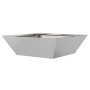 Macetero de Metal Acero inoxidable 50 x 50 x 15 cm | Foro24.es | Tu tienda online para hogar, jardín y más Foro24.es