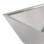 Macetero de Metal Acero inoxidable 50 x 50 x 15 cm | Foro24.es | Tu tienda online para hogar, jardín y más Foro24.es