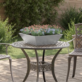 Macetero de Metal Acero Galvanizado 50 x 50 x 15