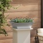 Macetero de Metal Acero Galvanizado 50 x 50 x 15 cm Rectangular | Foro24.es | Tu tienda online para hogar, jardín y más Foro24.es
