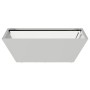 Macetero de Metal Acero Galvanizado 50 x 50 x 15 cm Rectangular | Foro24.es | Tu tienda online para hogar, jardín y más Foro24.es