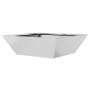 Macetero de Metal Acero Galvanizado 50 x 50 x 15 cm Rectangular | Foro24.es | Tu tienda online para hogar, jardín y más Foro24.es