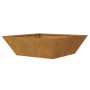 Macetero de Metal Acero Resistente a la Intemperie 50 x 50 x 15 cm | Foro24.es | Tu tienda online para hogar, jardín y más Foro24.es