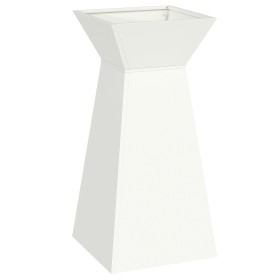 Soporte para Plantas Blanco Plástico Mediano Detalles decorativos by , Pots and planters - Ref: Foro24-873840, Price: 74,48 €...